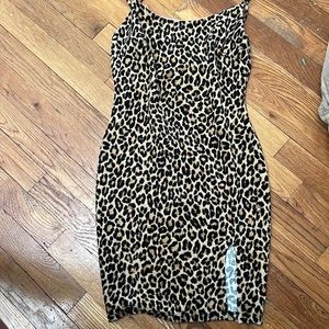 LEOPARD PRINT DRESS